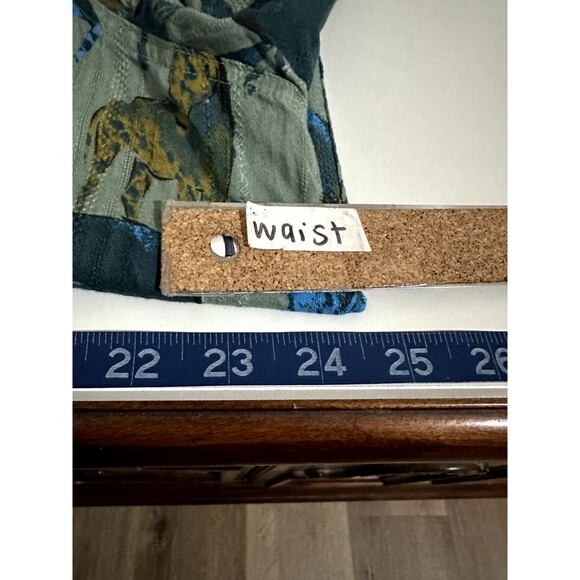 Sundance Blue and Green Button Down Shirt - Picture 5 of 9